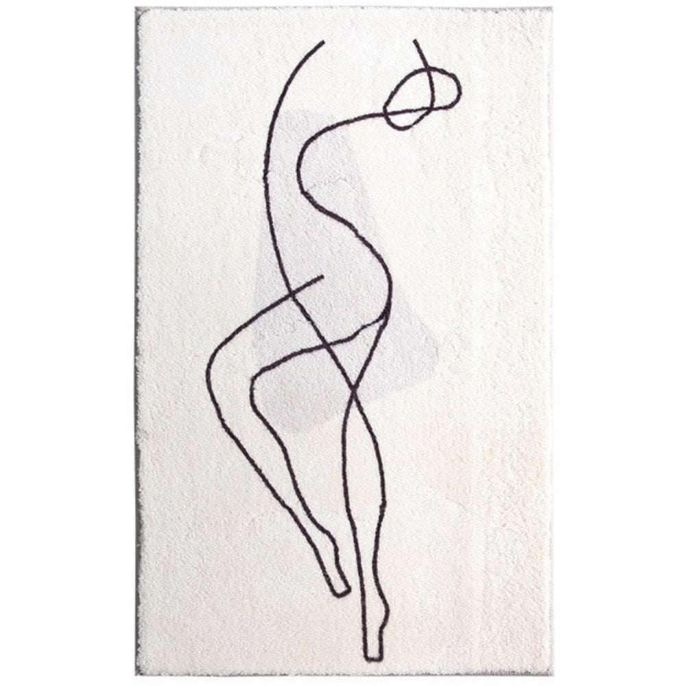Abstracte Kunst Badmat