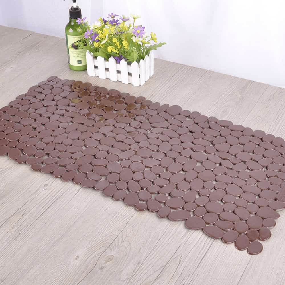 Antislip Badmat van Plastic – Kiezels