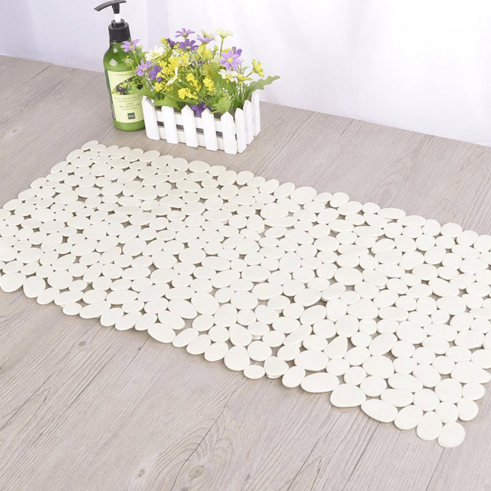Antislip Badmat van Plastic – Kiezels