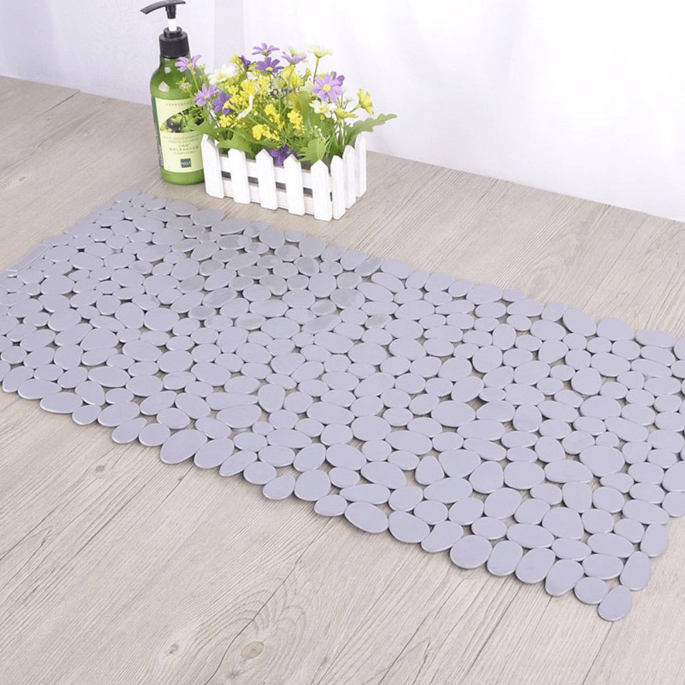 Antislip Badmat van Plastic – Kiezels