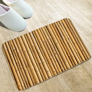 Badmat – Bamboe-look