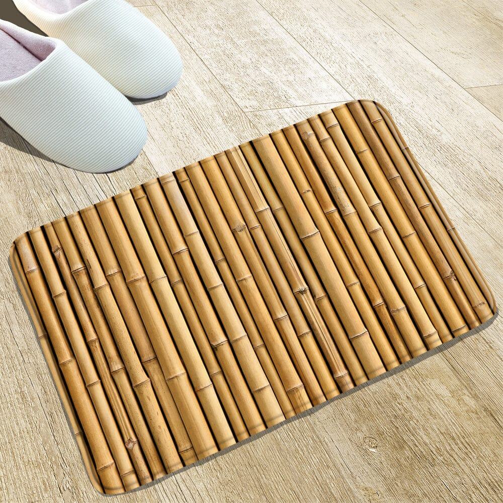 Badmat – Bamboe-look