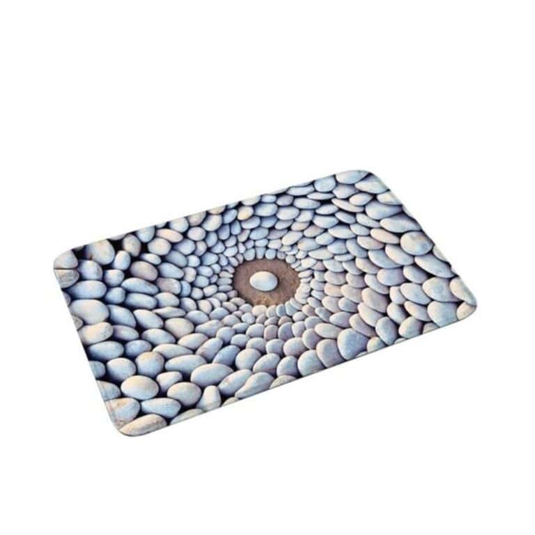 Badmat met Kiezelsteenlook 60x90cm