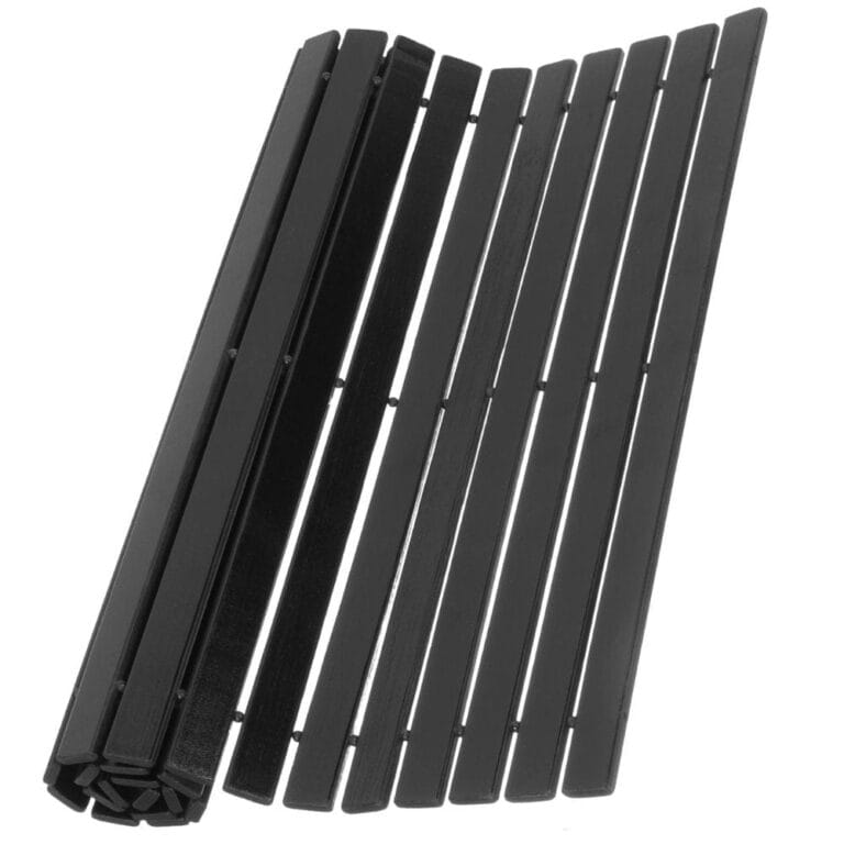 Bamboe Zwart Badkamerplank