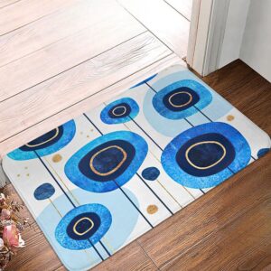 Blauw Patroon Badmat Optimaliseren