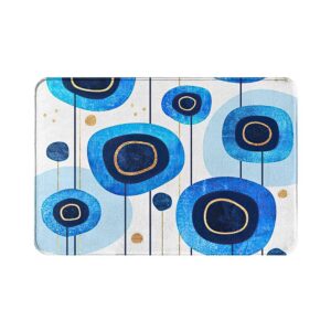 Blauw Patroon Badmat Optimaliseren