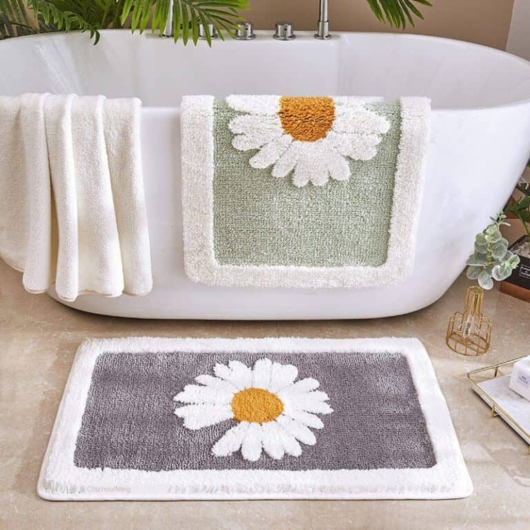 Bloemen Badmat