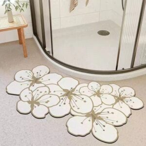 Bloemvormige Badmat Optimale Comfort