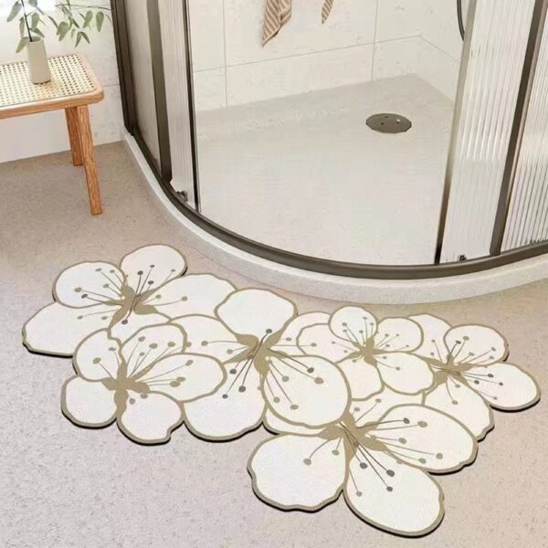 Bloemvormige Badmat Optimale Comfort
