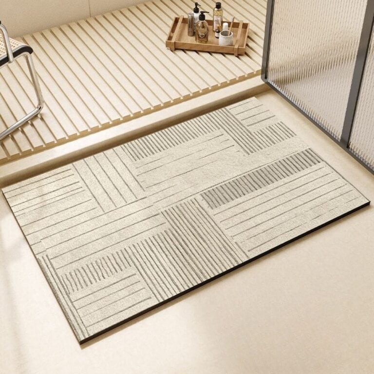 Donker Diatomiet Badmat