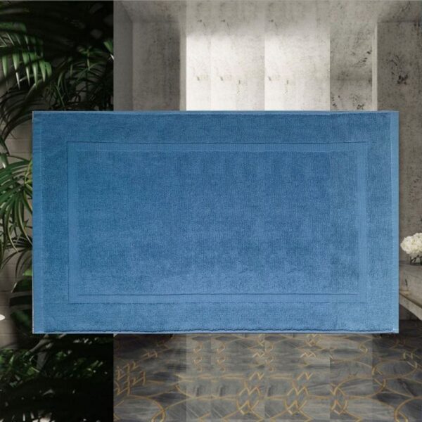 Eendblauw Badmat