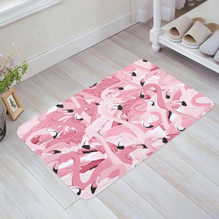 Flamingo Badmat Roze