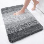 Grijs en Wit Badmat - Badkamer Essentials