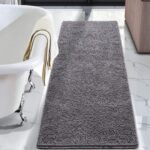 Grijze Chenille Badmat