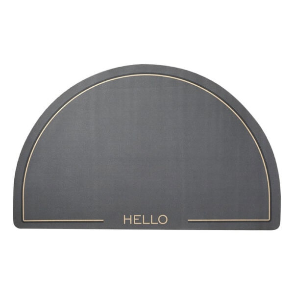 Halfcirkel Badmat ‘Hallo’
