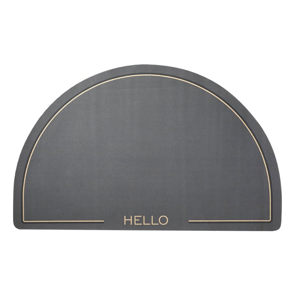 Halfcirkel Badmat ‘Hallo’