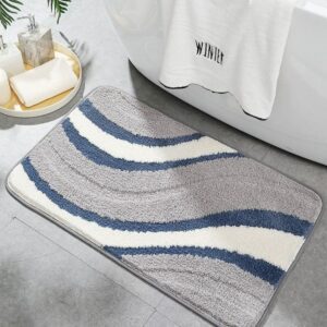 Originele Grijs-Witte Badmat