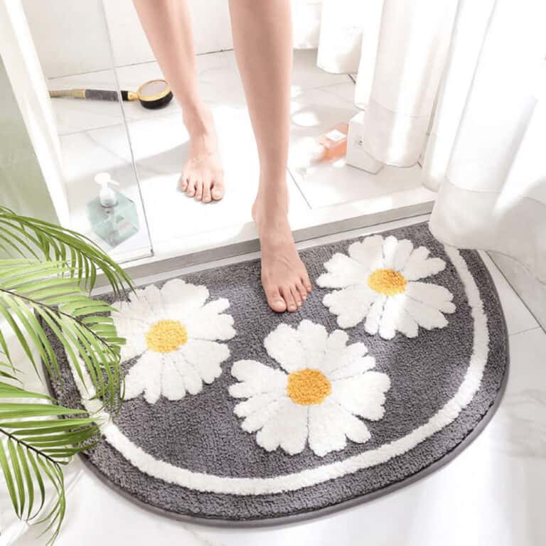 Originele Halfronde Badmat voor Badkamer