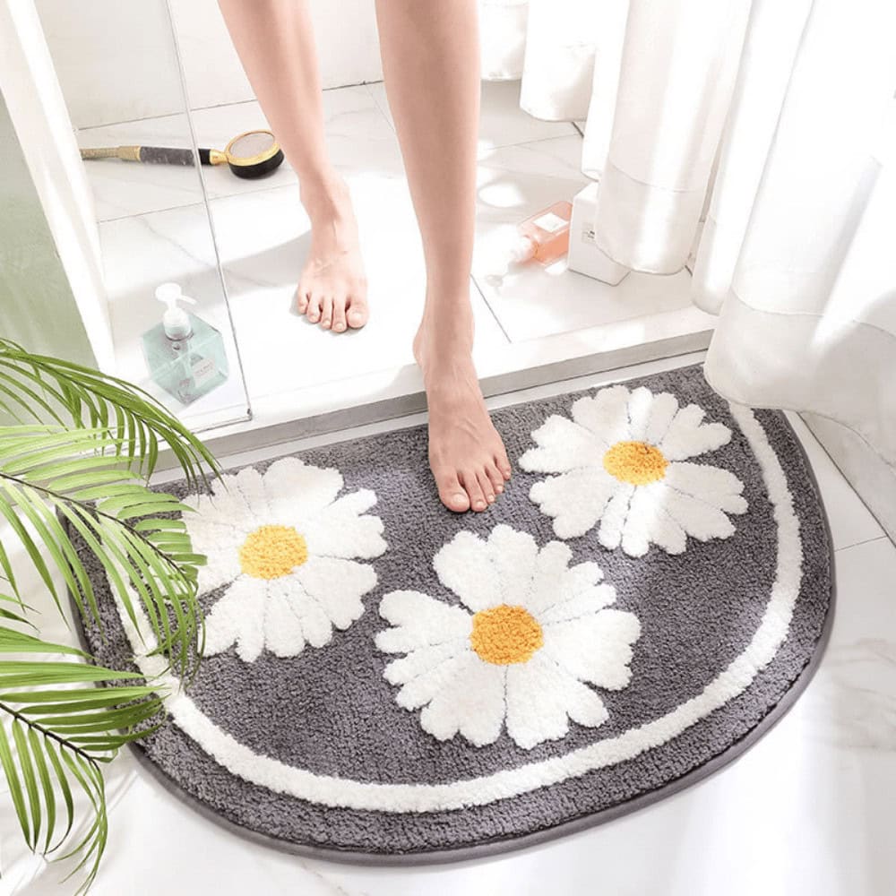 Originele Halfronde Badmat voor Badkamer