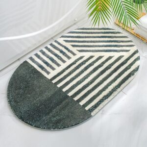 Ovale Badmat Anti-slip