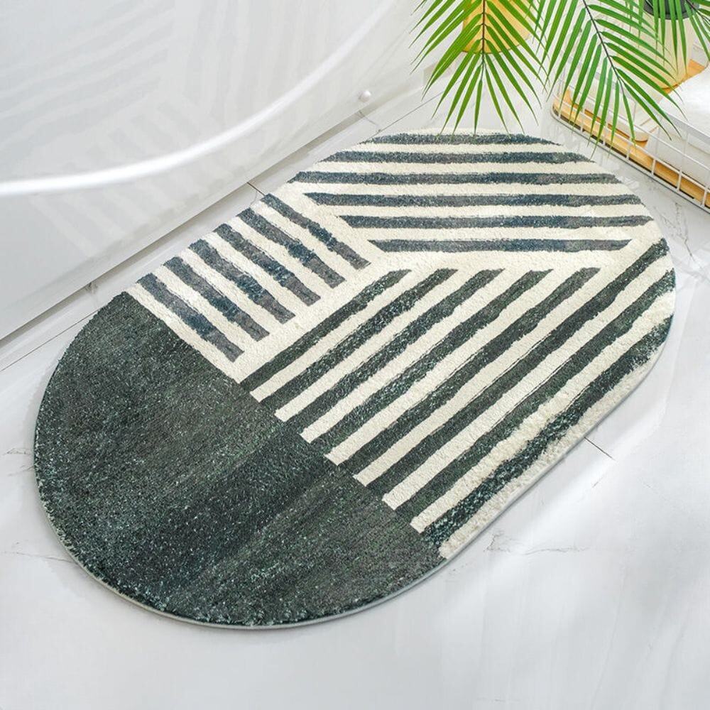 Ovale Badmat Anti-slip