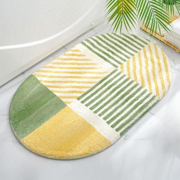 Ovale Badmat Anti-slip