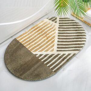 Ovale Badmat Anti-slip