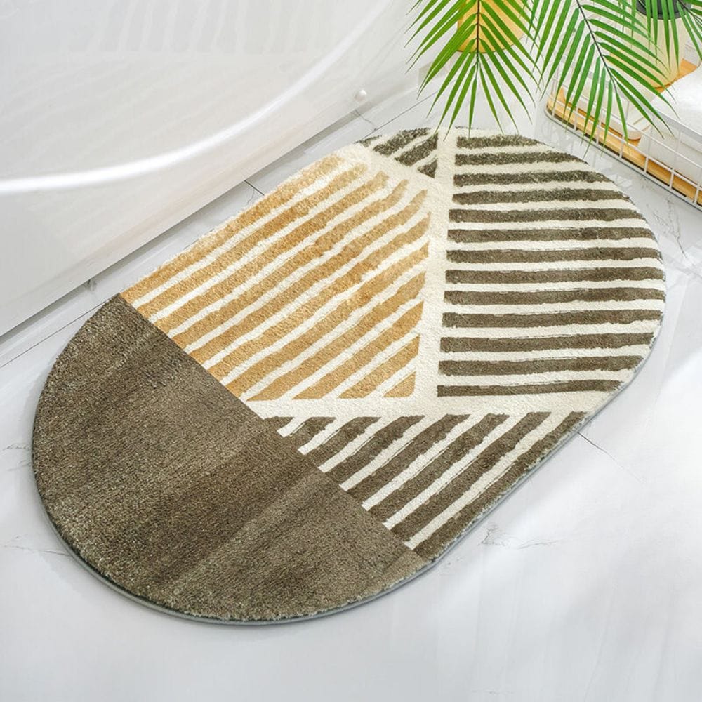 Ovale Badmat Anti-slip