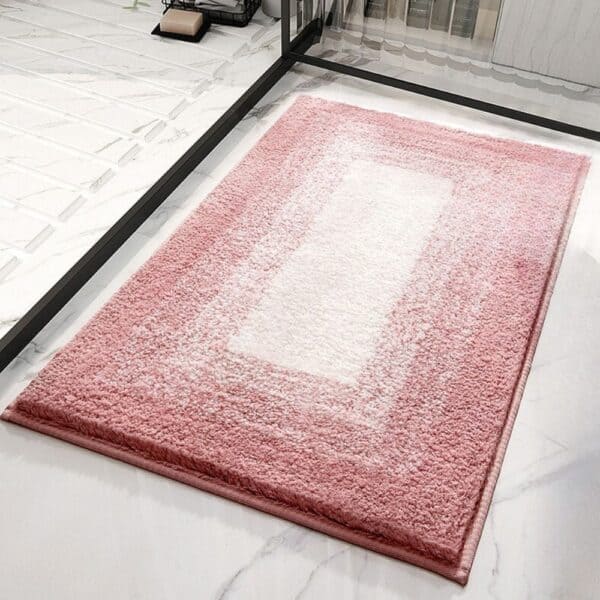 Roze Badkamer Tapijt Optimale Absorptie