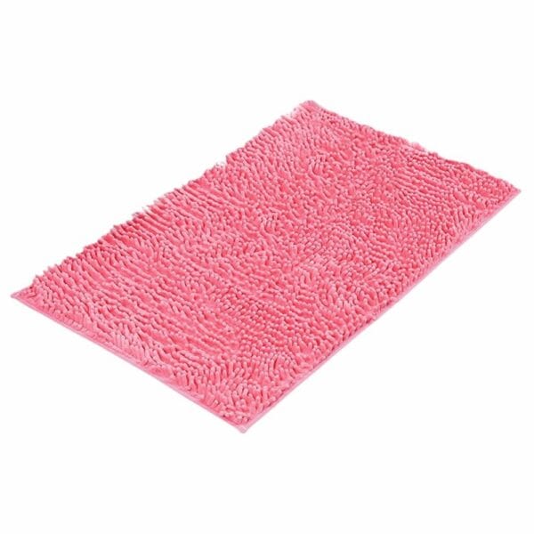 Roze Chenille Badmat optimaal voor SEO
