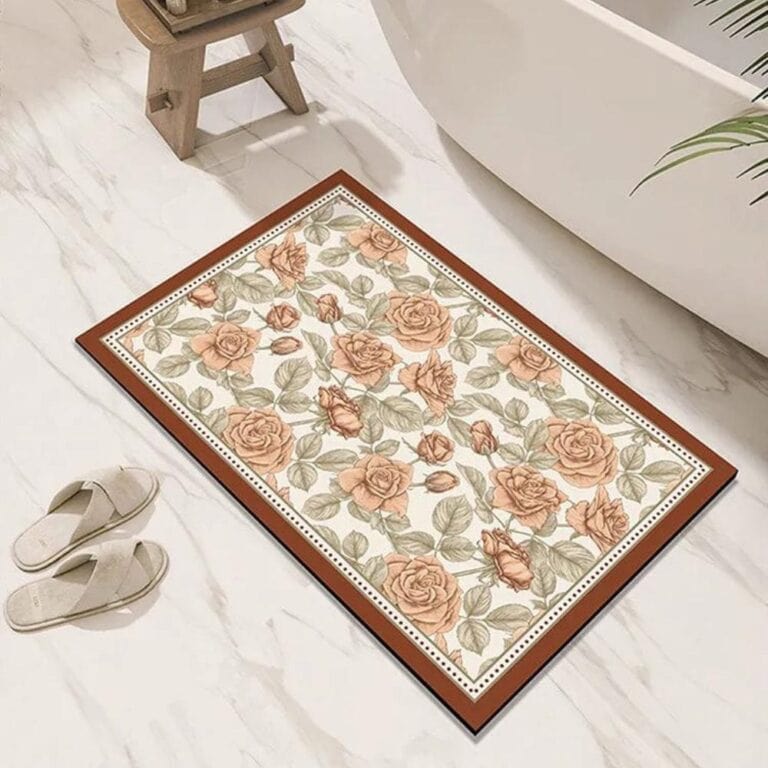 Ultra-absorberende Diatomee Badmat