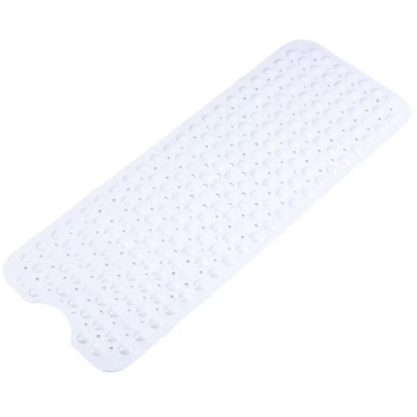 Witte Badmat Anti-slip