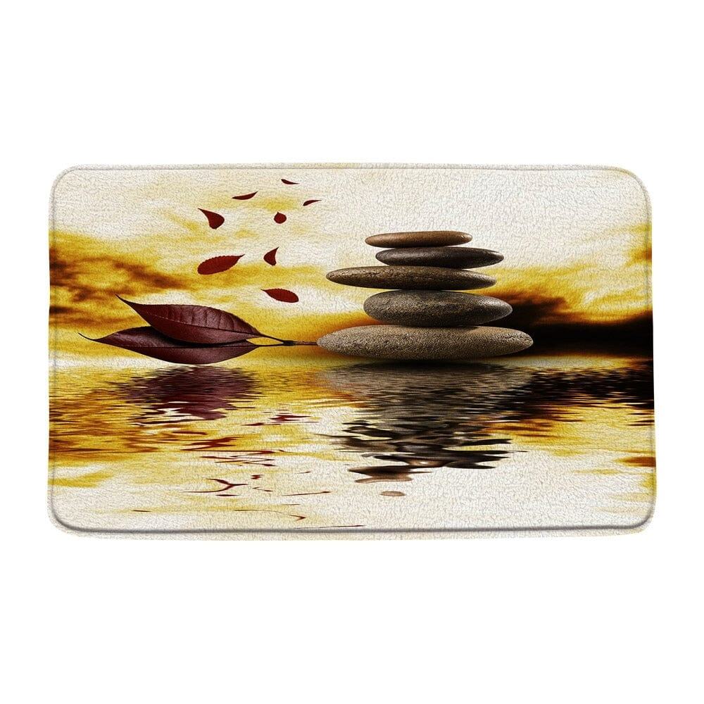 Zen Badkamer Tapijt met Ontspanningseffect