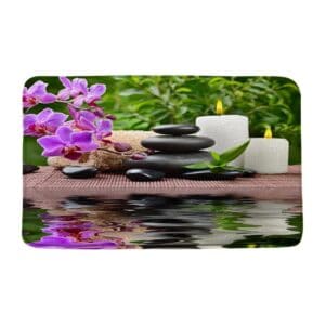Zen Badkamer Tapijt met Ontspanningseffect