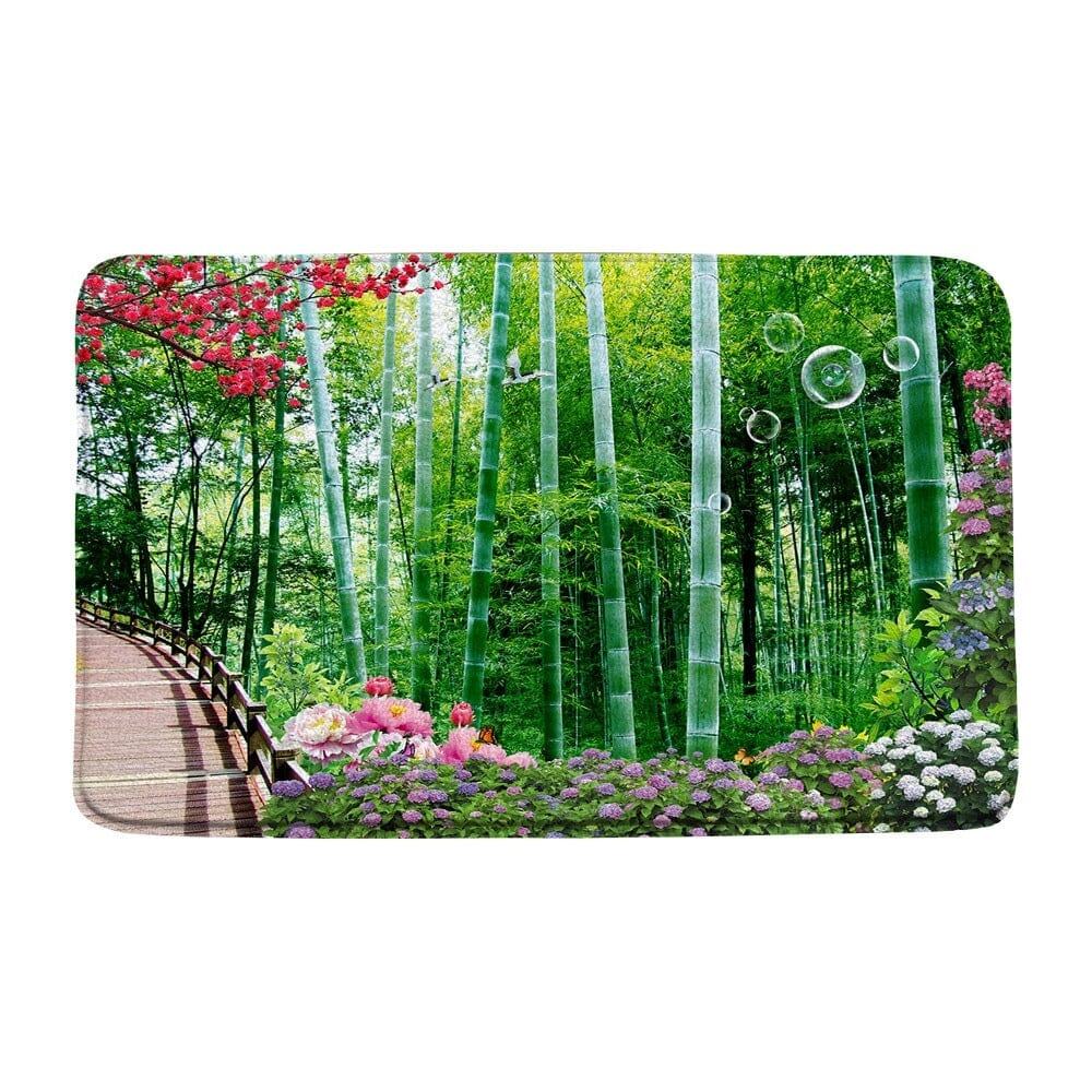 Zen Badkamer Tapijt met Ontspanningseffect
