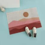 Art Deco Badmat - Stijlvolle Badkamervloerbekleding