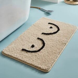 Art Nouveau Badmat – Stijlvolle Badkameraccessoire