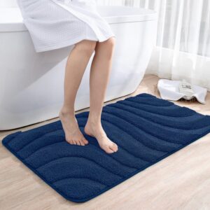 Blauwe Antislip Badmat