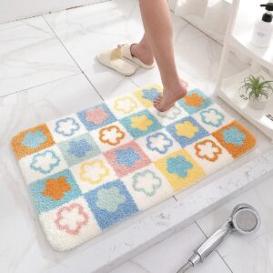 Bloemen Badmat – Luxe Badkamer Accessoires