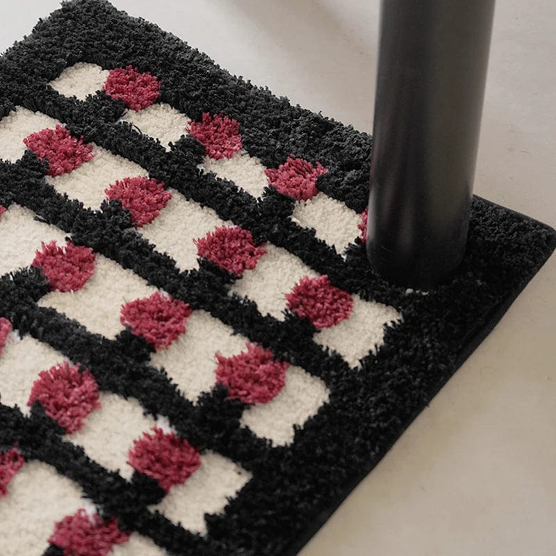 Geometrisch Badmat – Badkamerdecoratie