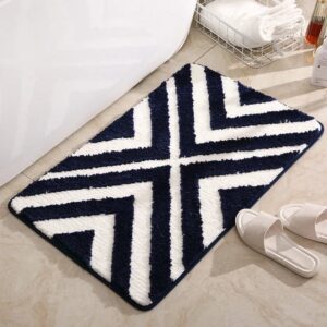 Gestreepte Badmat – Badkamer Decoratie
