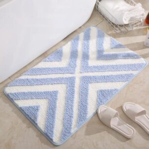 Gestreepte Badmat – Badkamer Decoratie