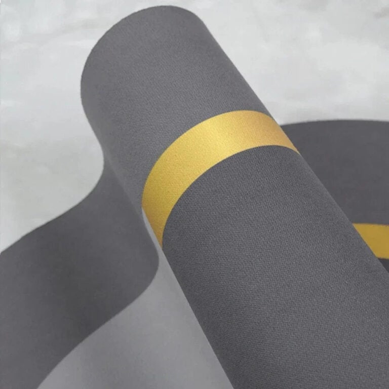 Grijs en Wit Badkamer Tapijt