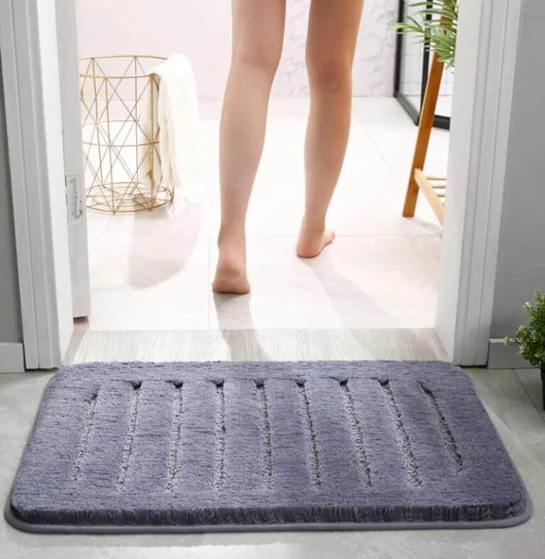 Grijze Badmat Microvezel Luxe