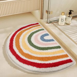 Halfronde Badkamermat Antislip