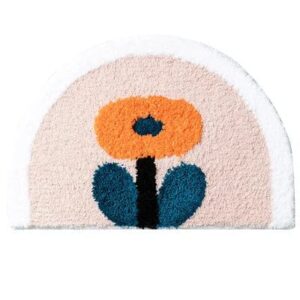 Kleine Bloem Badkamer Tapijt