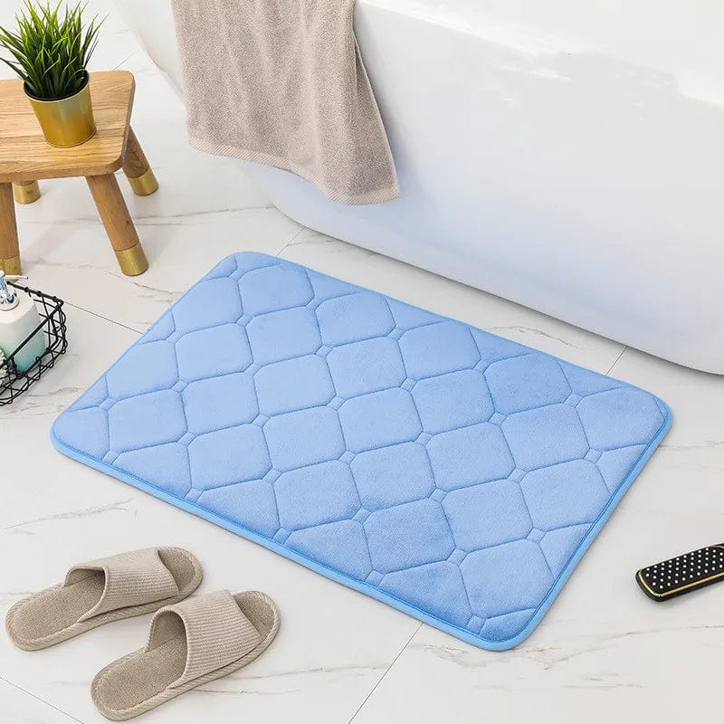 Microfiber Badmat met Geheugenschuim