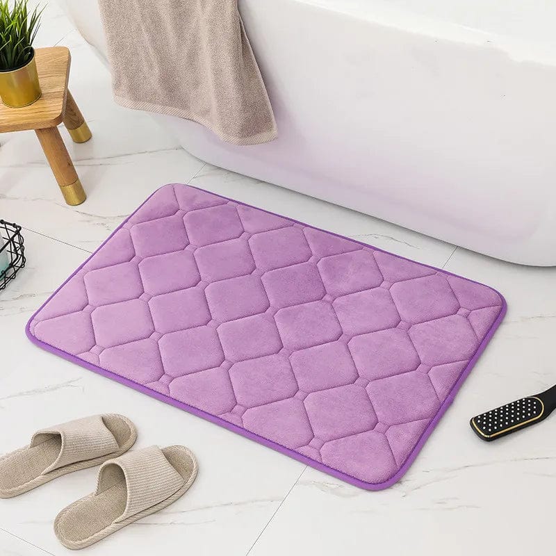 Microfiber Badmat met Geheugenschuim