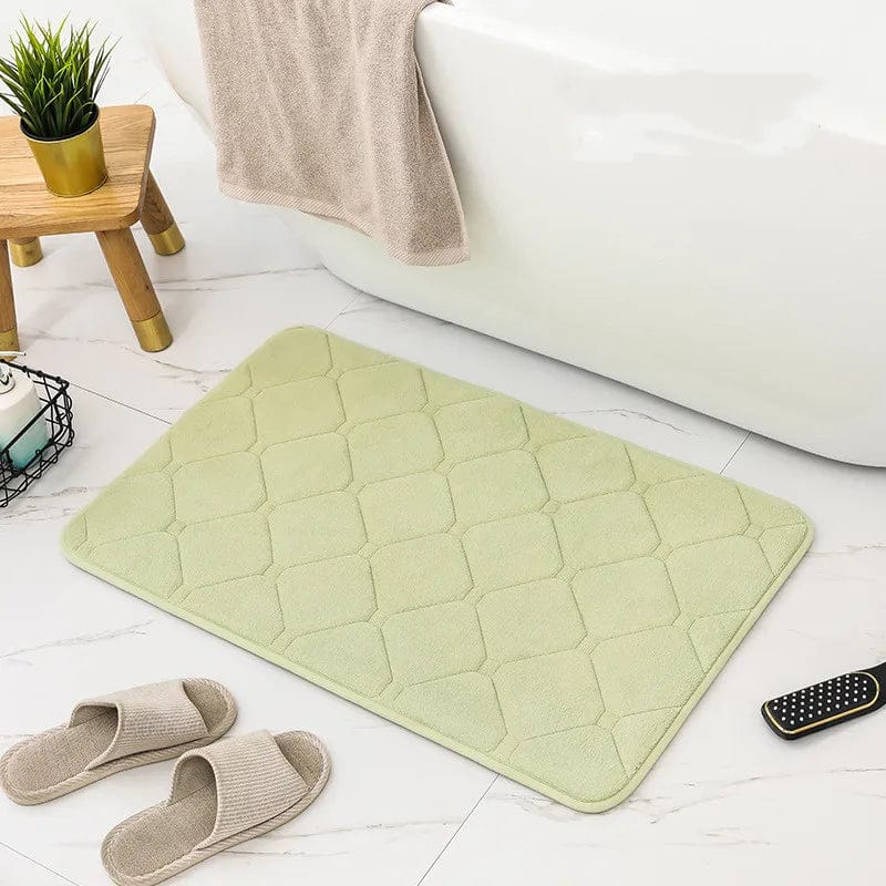Microfiber Badmat met Geheugenschuim