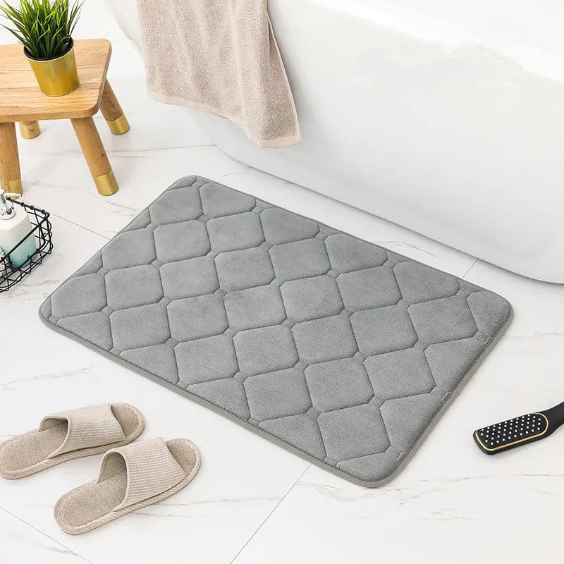Microfiber Badmat met Geheugenschuim